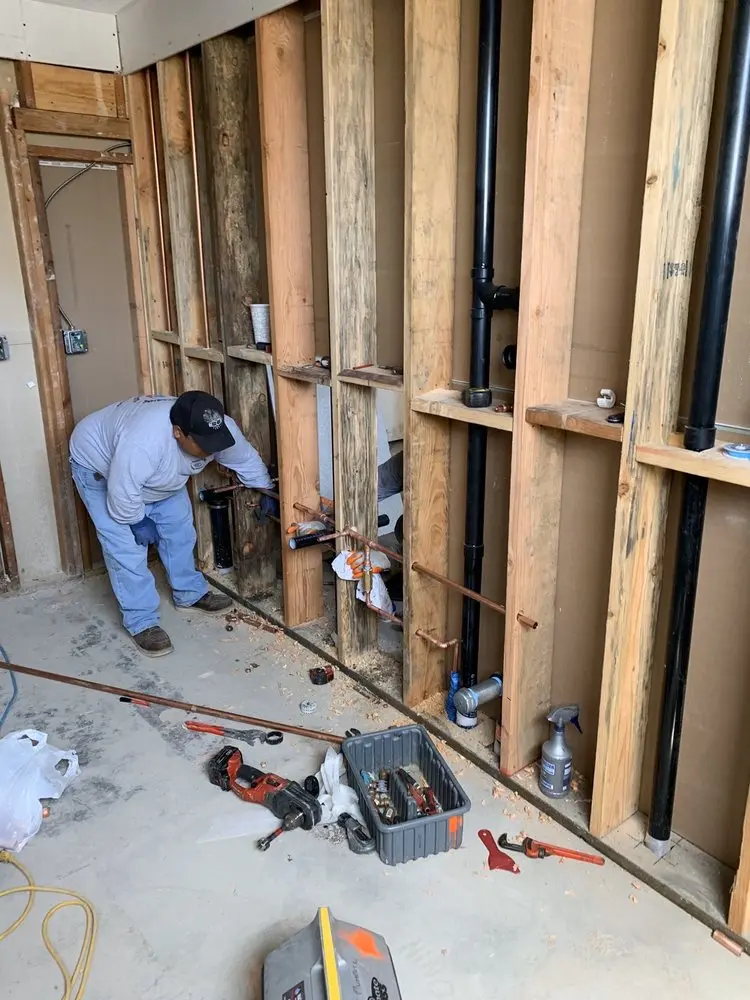 Commercial rough-in plumbing for Trenchless Sewer Repair in Venice